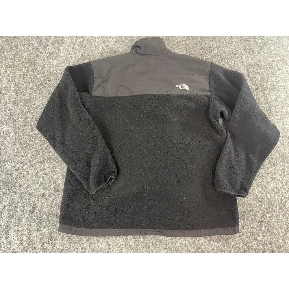 The North Face Jacket Mens Extra Large Black Windbreaker Full Zip Coat N310